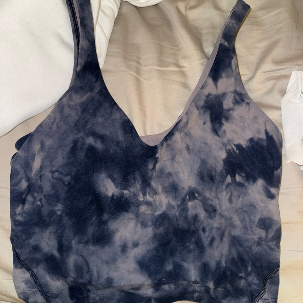 lululemon athletica tie dye align tank